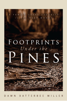 footprints under the pines by author dawn batterbee miller