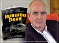 Book cover design by DocUmeant Designs for Running Dead by Ross Crothers